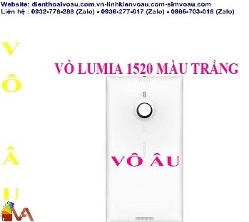 VỎ LUMIA 1520 MÀU TRẮNG