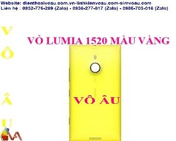 VỎ LUMIA 1520 MÀU VÀNG