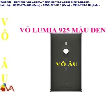 VỎ LUMIA 925 MÀU ĐEN