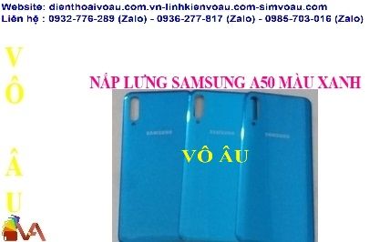 NẮP LƯNG SAMSUNG A50 MÀU XANH