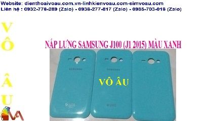 NẮP LƯNG SAMSUNG J1 2015 MÀU XANH