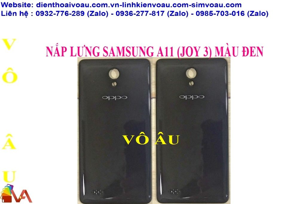 NẮP LƯNG OPPO A11 MÀU ĐEN