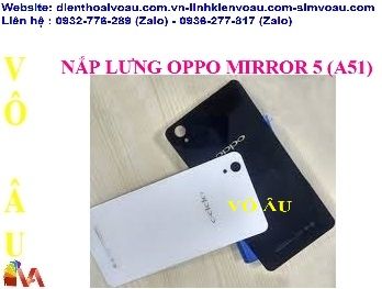 NẮP LƯNG OPPO A51 (MIRROR 5)