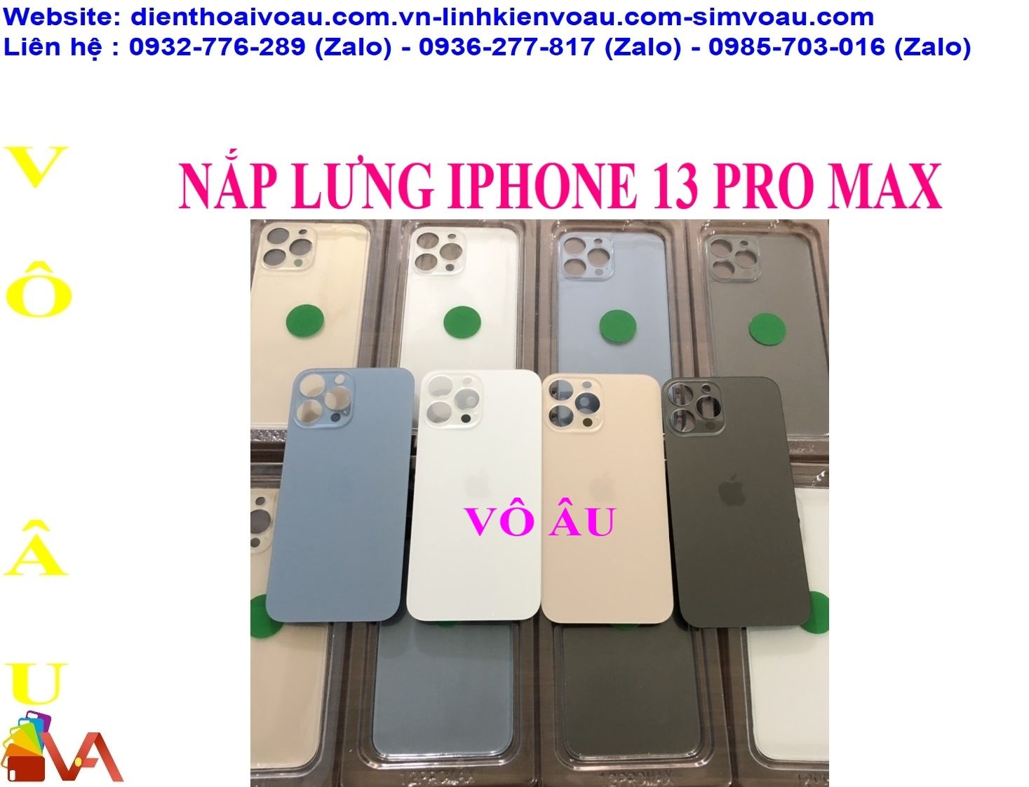 NẮP LƯNG IPHONE 13 PRO MAX