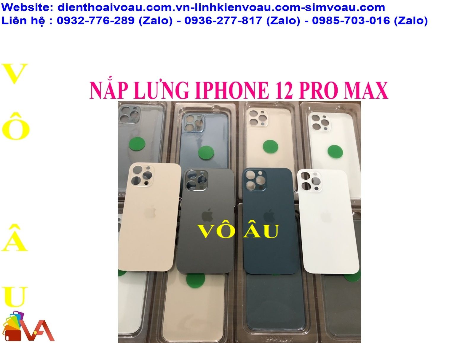 NẮP LƯNG IPHONE 12 PRO MAX