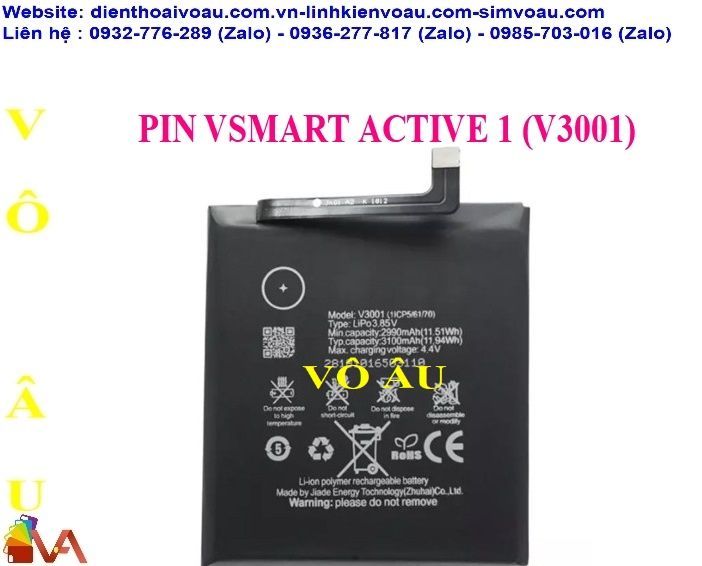 PIN VSMART ACTIVE 1