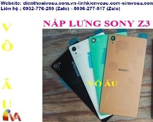 NẮP LƯNG SONY Z3 (D6603, D6616, D6643, D6653)