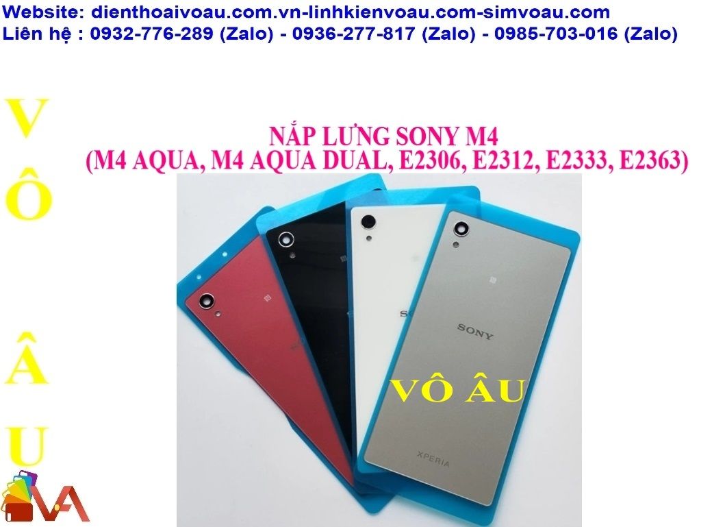 NẮP LƯNG SONY M4