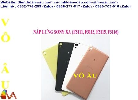 NẮP LƯNG SONY XA (F3111, F3113, F3115, F3116)