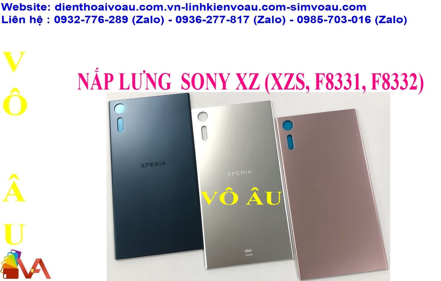 NẮP LƯNG  SONY XZ (XZS, F8331, F8332)