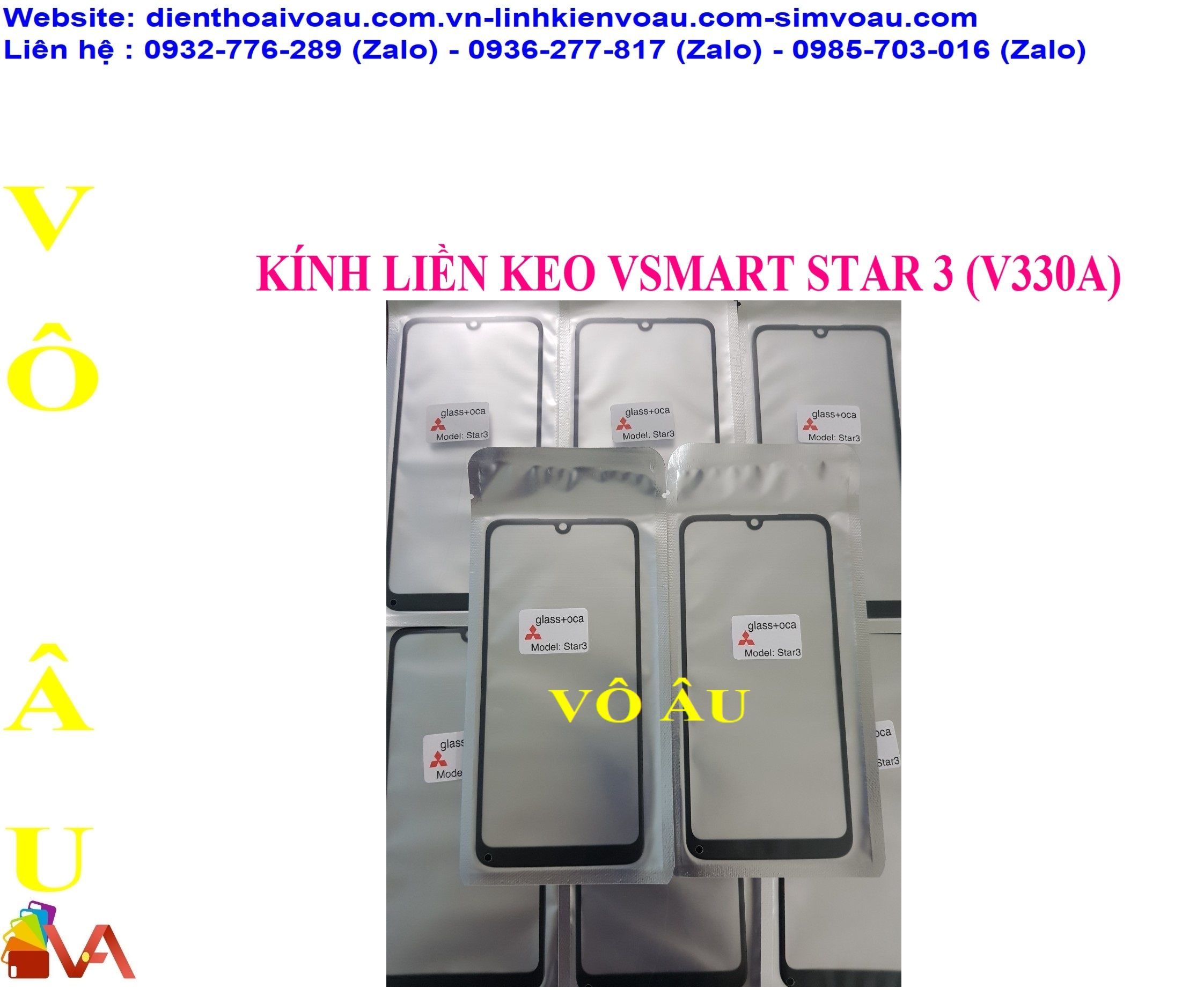 KÍNH LIỀN KEO VSMART V330A