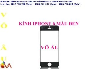 KÍNH IPHONE 6 MÀU ĐEN