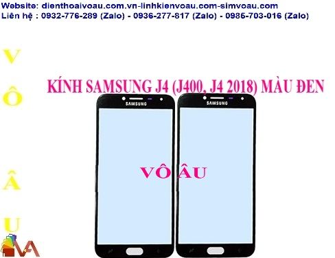 KÍNH SAMSUNG J4 MÀU ĐEN