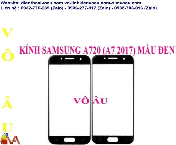 KÍNH SAMSUNG A720 (A7 2017) MÀU ĐEN