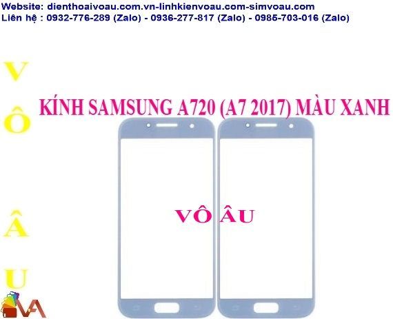 KÍNH SAMSUNG A720 MÀU XANH