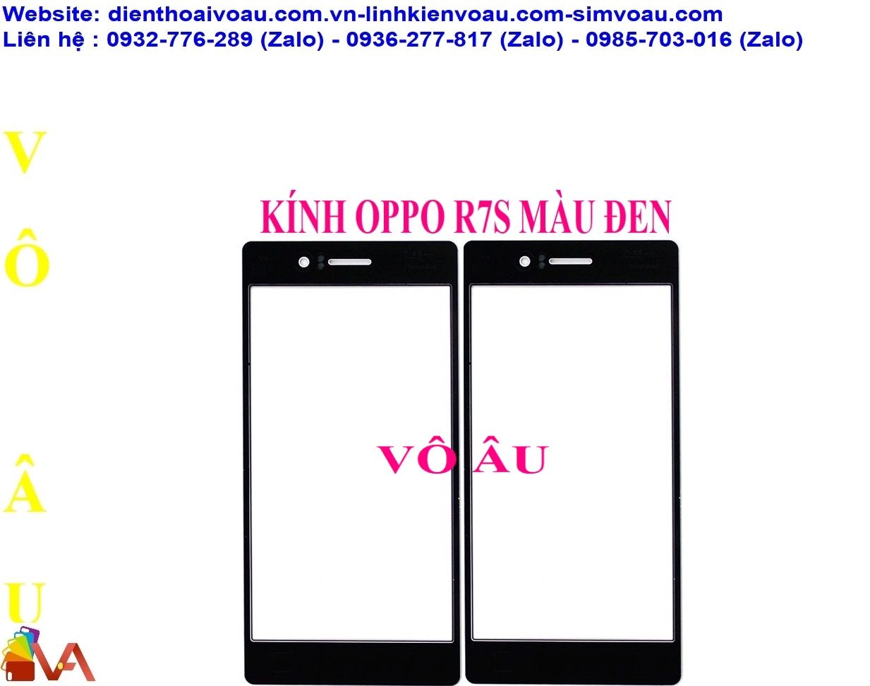 KÍNH OPPO R7S MÀU ĐEN