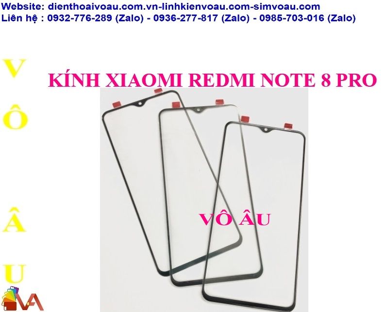 KÍNH XIAOMI REDMI NOTE 8 PRO