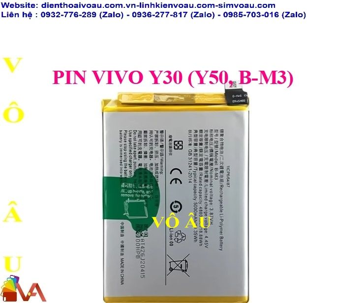 PIN VIVO Y30 (Y50, B-M3)