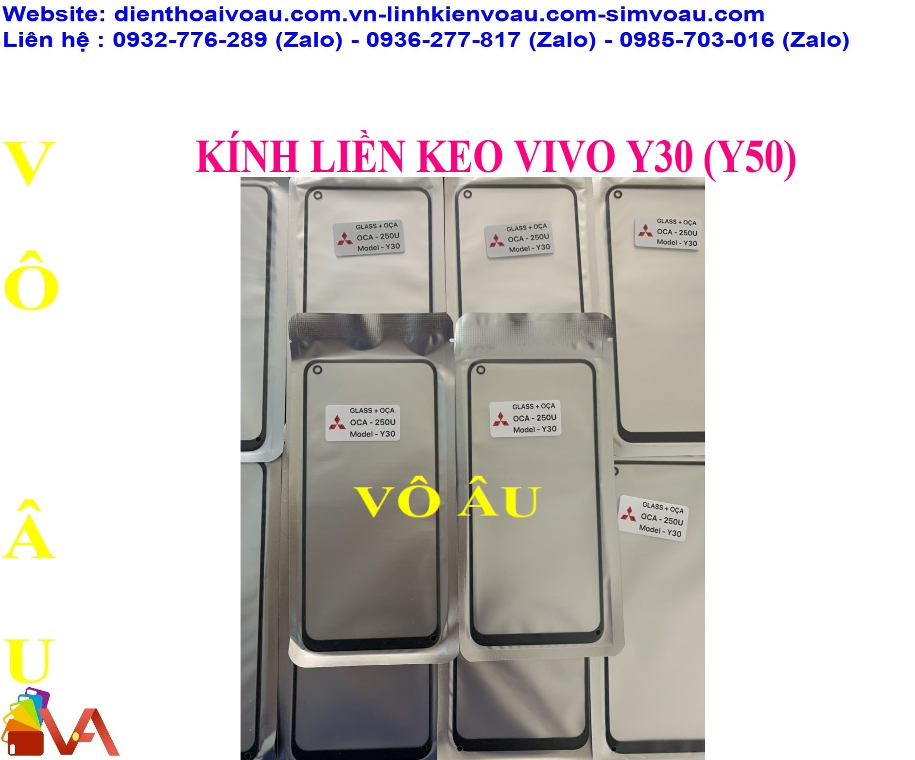 KÍNH LIỀN KEO VIVO Y30 (Y50)