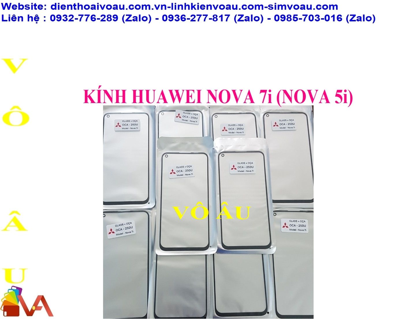 KÍNH LIỀN KEO HUAWEI NOVA 7i (NOVA 5i)