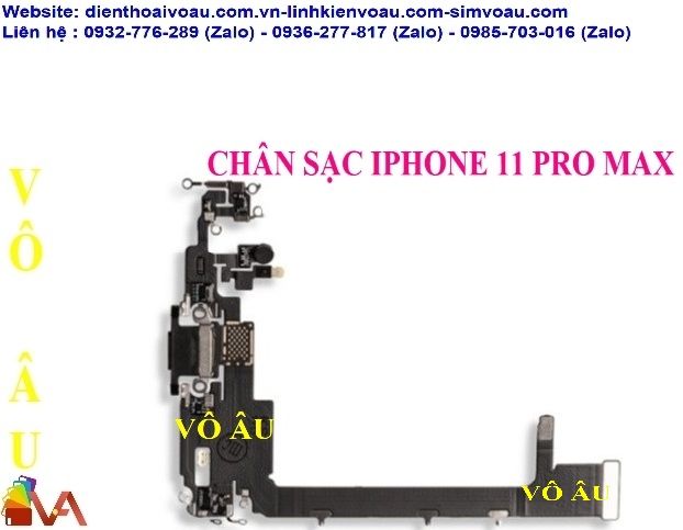 CHÂN SẠC IPHONE 11 PRO MAX ZIN