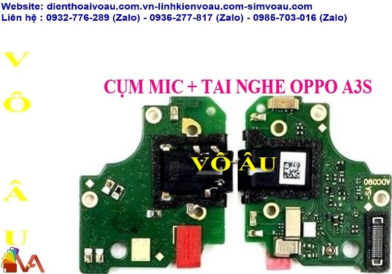 CỤM MIC + TAI NGHE OPPO A3S