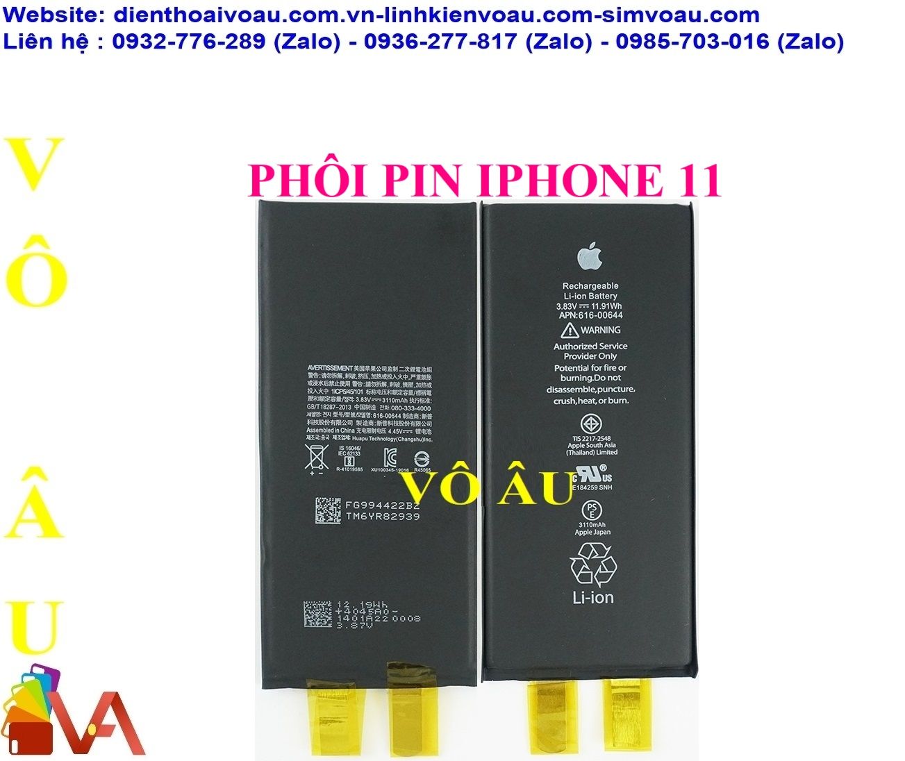 PHÔI PIN IPHONE 11