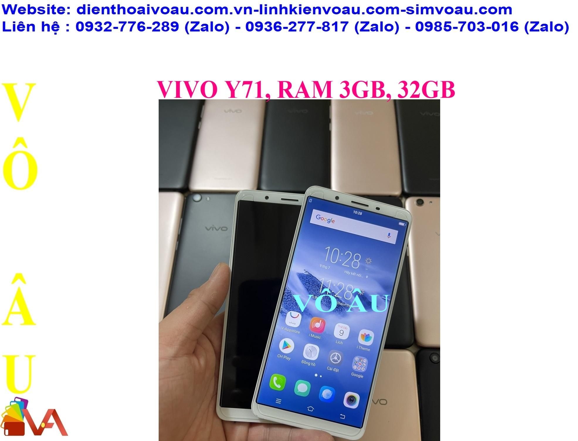 VIVO Y71, RAM 3GB, 32GB