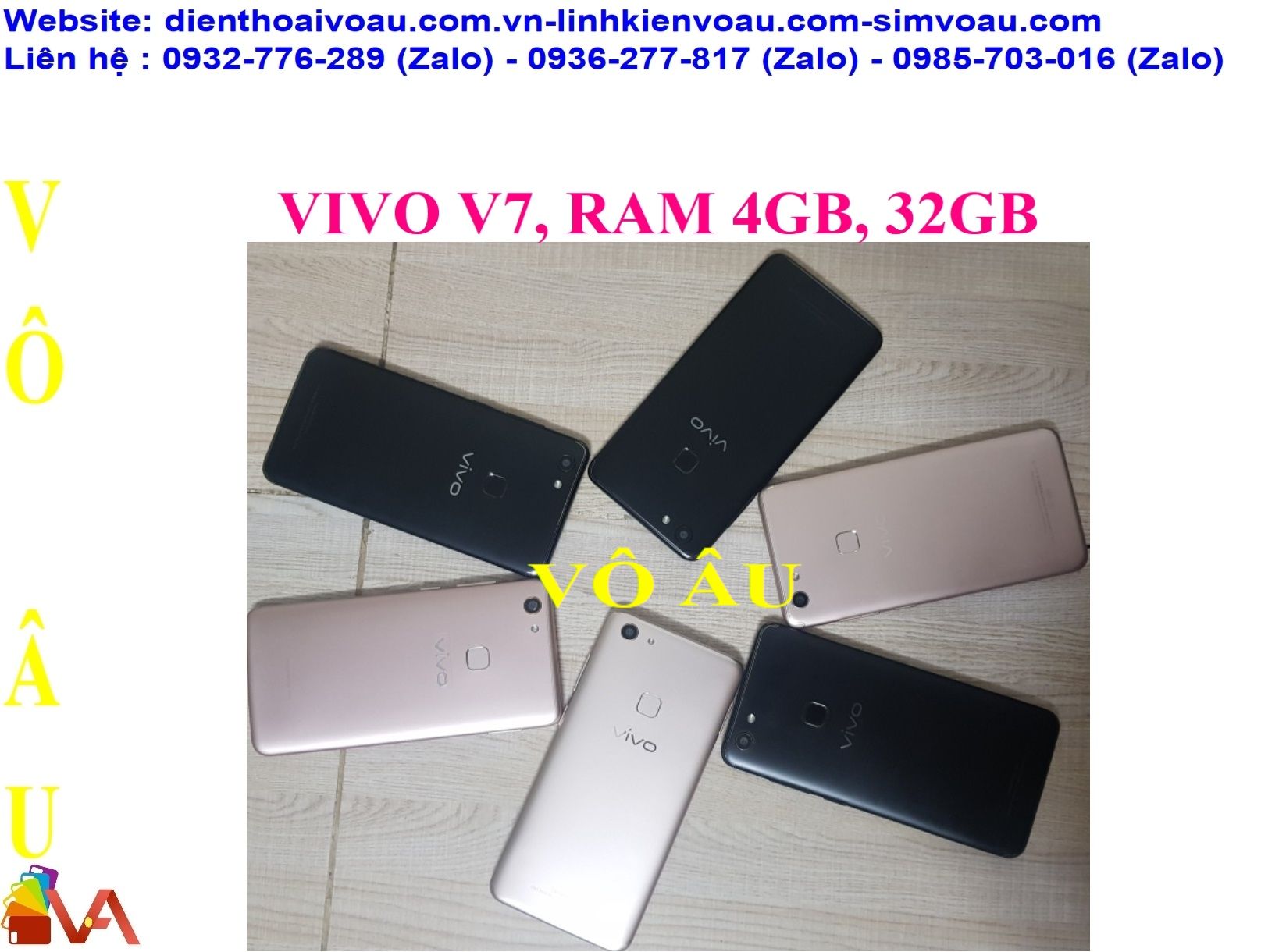 VIVO V7, RAM 4GB, 32GB