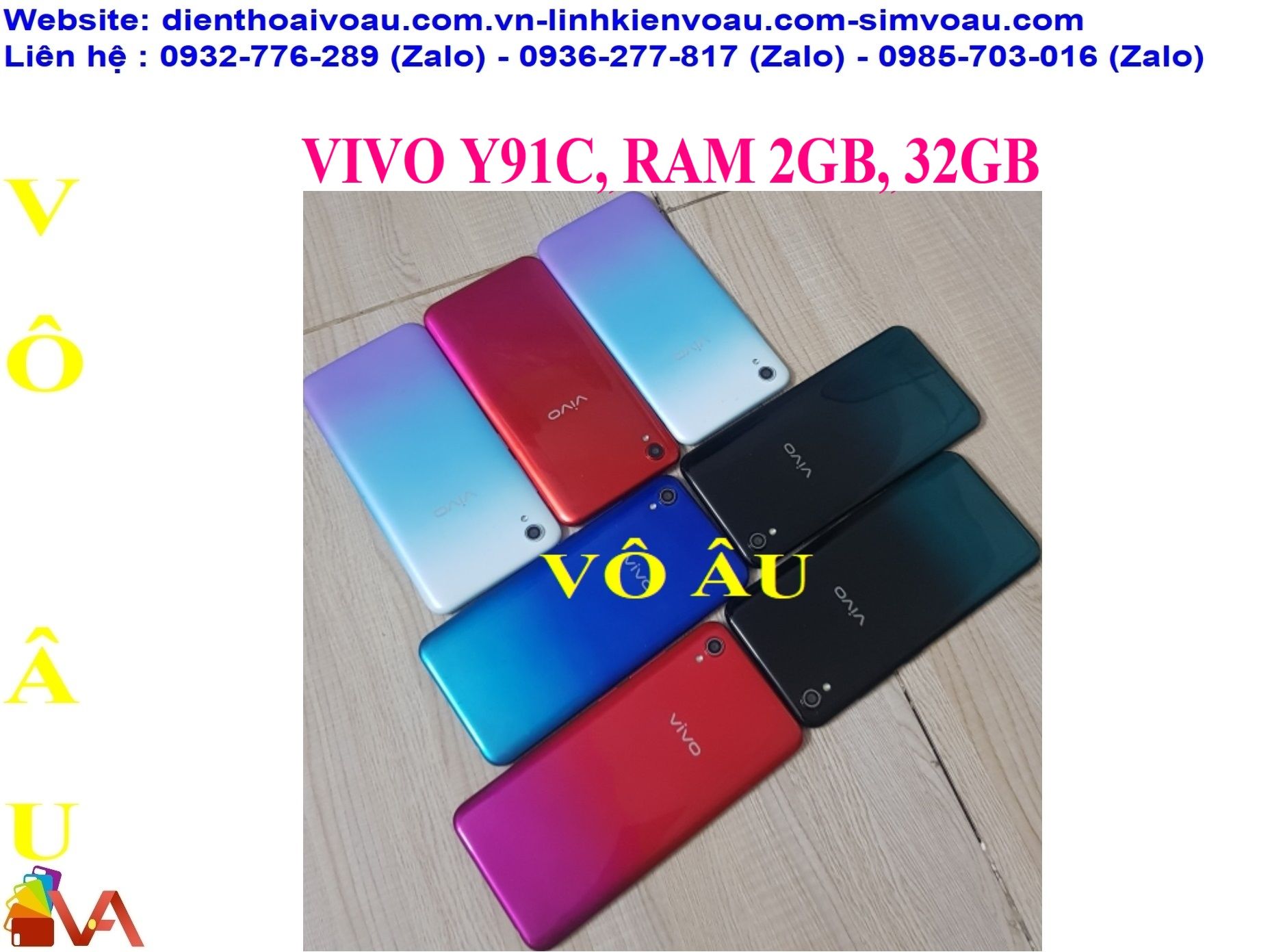 VIVO Y91C, RAM 2GB, 32GB