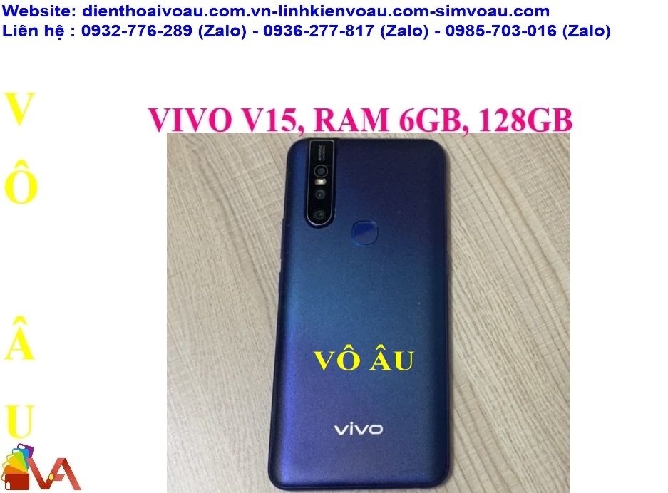 VIVO V15, RAM 6GB, 128GB