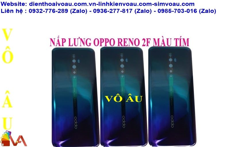 NẮP LƯNG OPPO RENO 2F MÀU TÍM