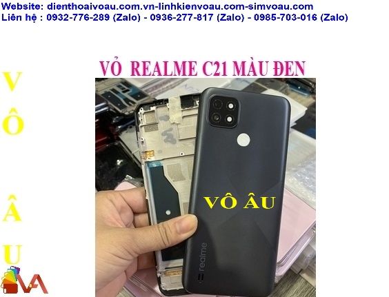 VỎ REALME C21 MÀU ĐEN