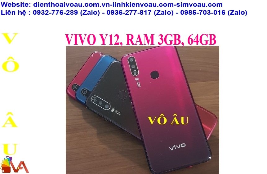 VIVO Y12, RAM 3GB, 64GB