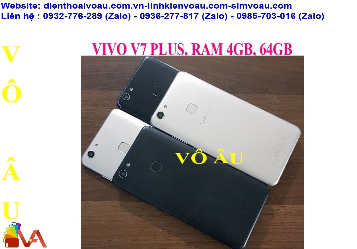 VIVO V7 PLUS, RAM 4GB, 64GB