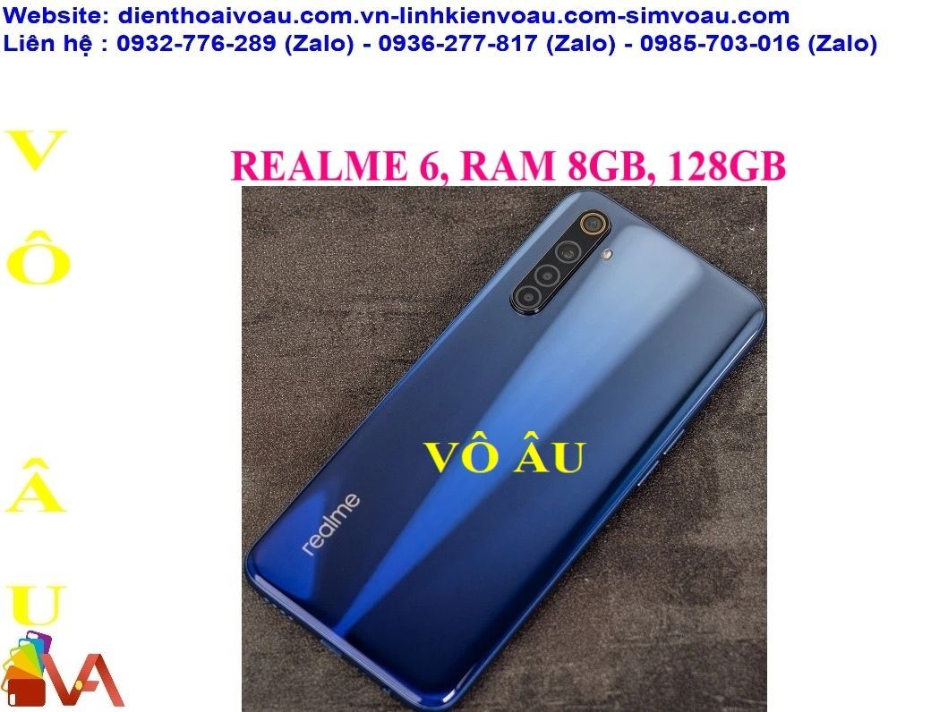 REALME 6, RAM 8GB, 128GB