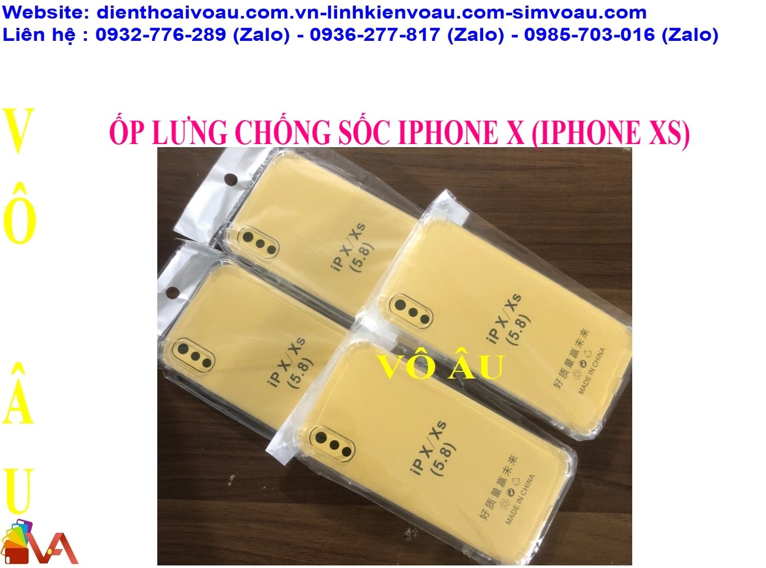 ỐP LƯNG CHỐNG SỐC IPHONE X (IPHONE XS)