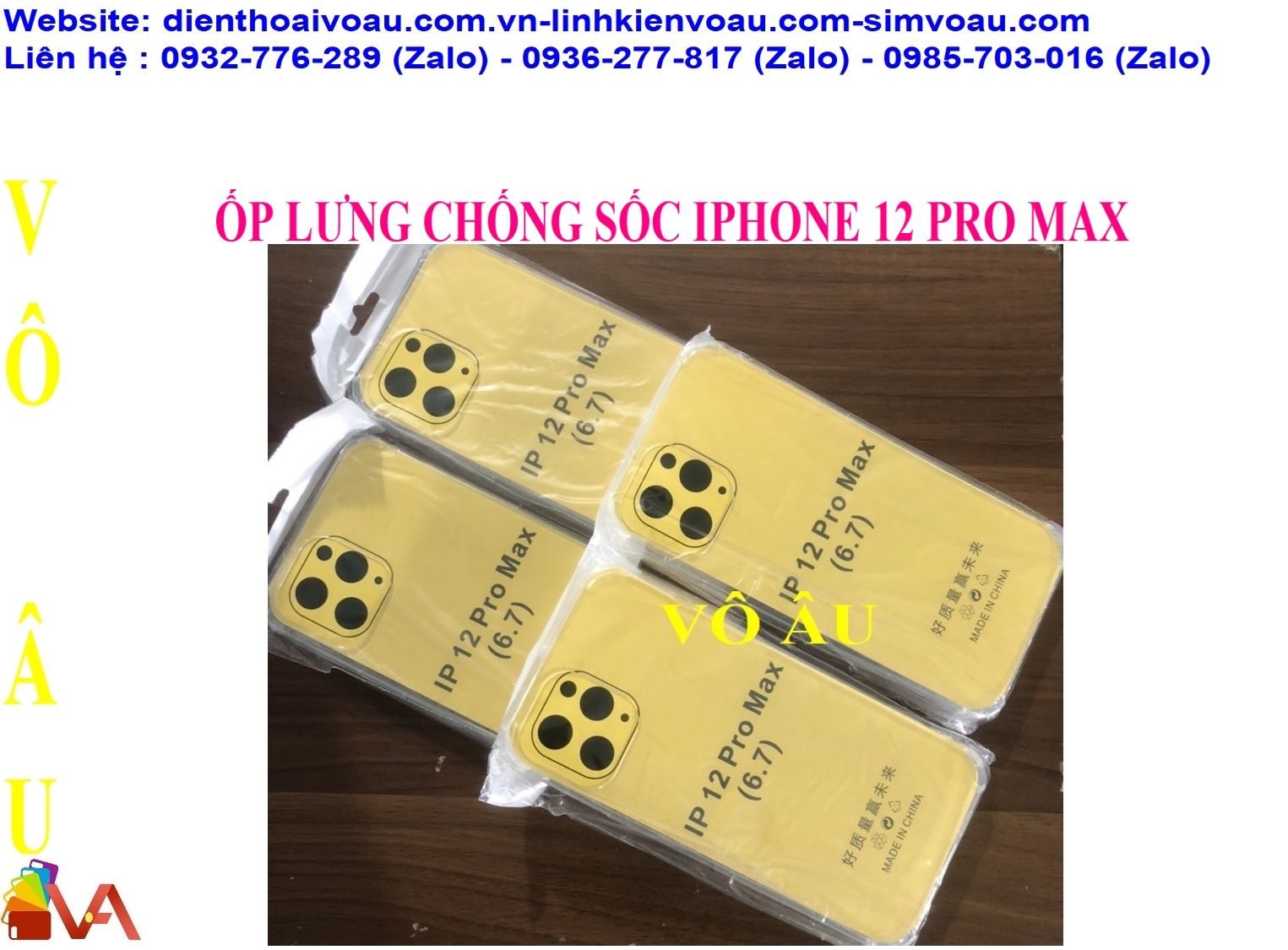 ỐP LƯNG CHỐNG SỐC IPHONE 12 PRO MAX