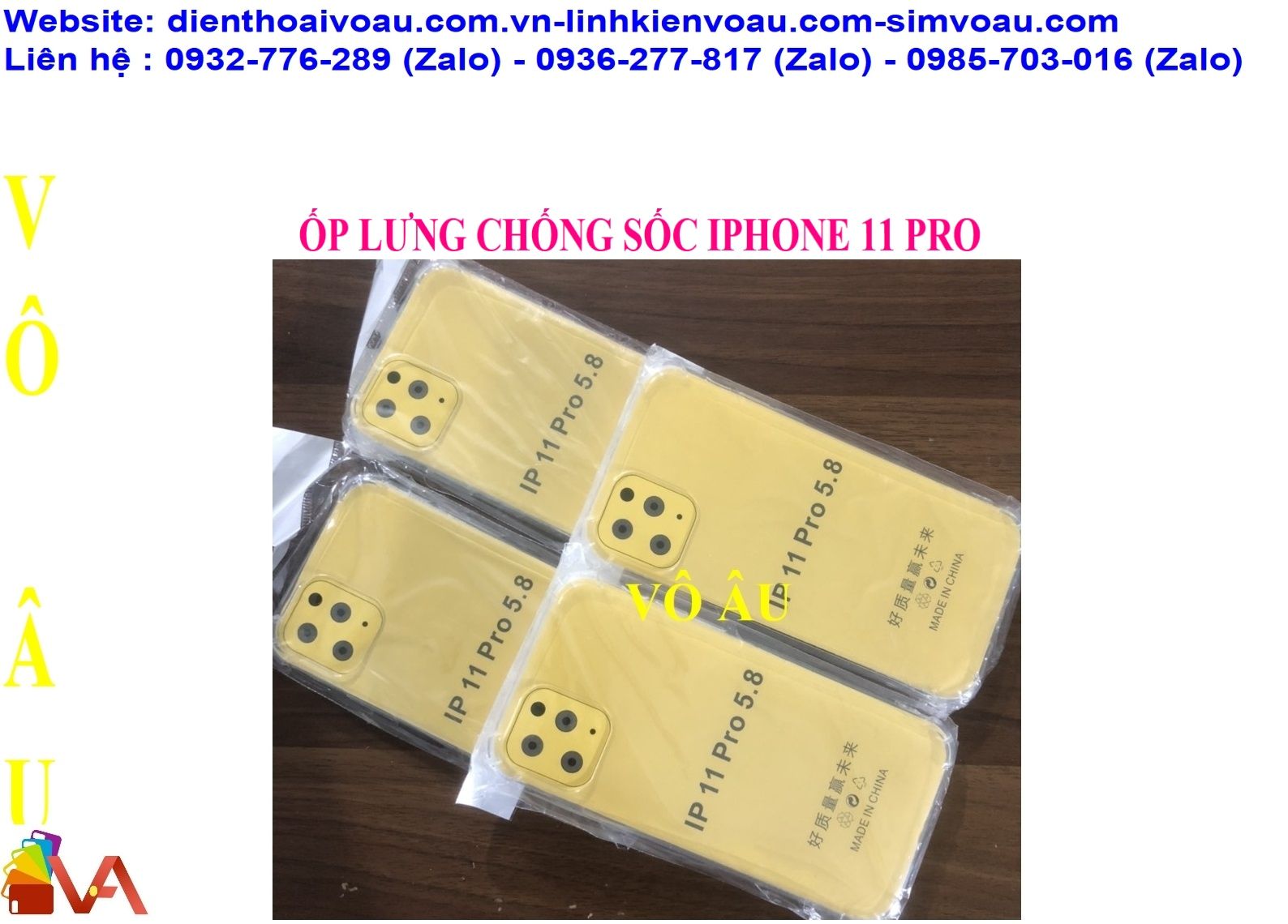 ỐP LƯNG CHỐNG SỐC IPHONE 11 PRO