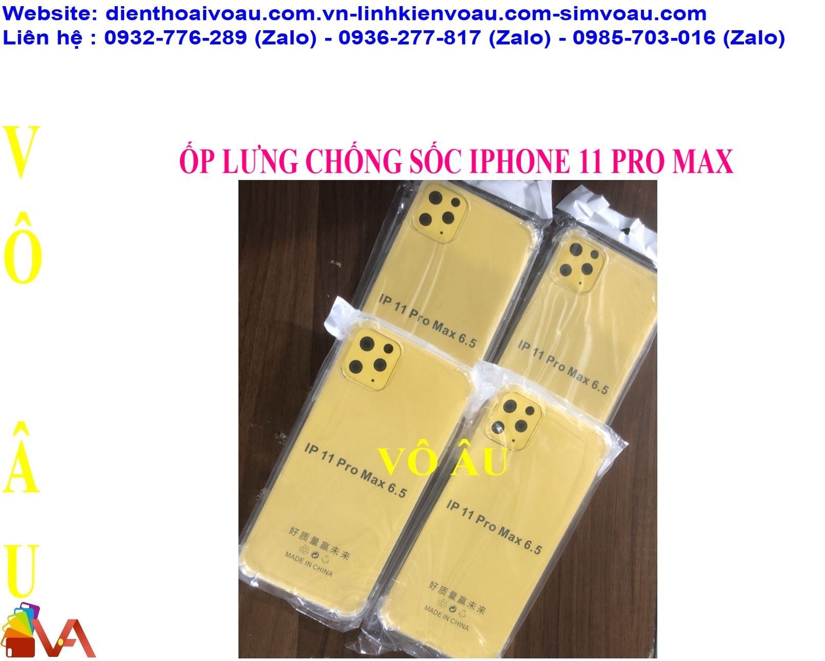 ỐP LƯNG CHỐNG SỐC IPHONE 11 PRO MAX