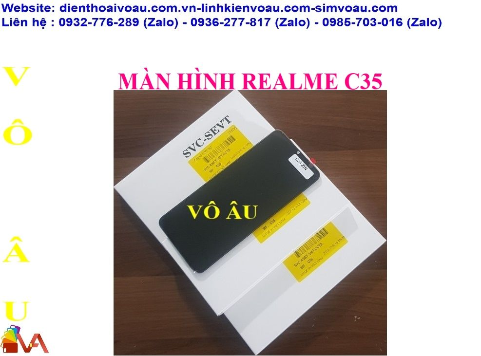 MÀN HÌNH REALME C35 ZIN