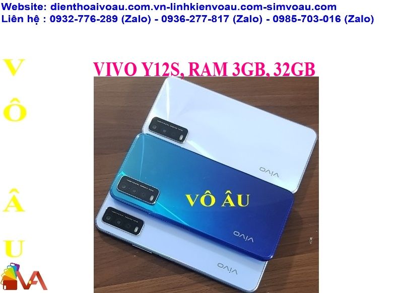 VIVO Y12S, RAM 3GB, 32GB