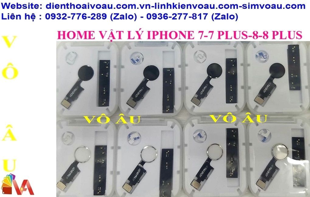 NÚT HOME VẬT LÝ IPHONE 7 (7 PLUS, 8, 8 PLUS)