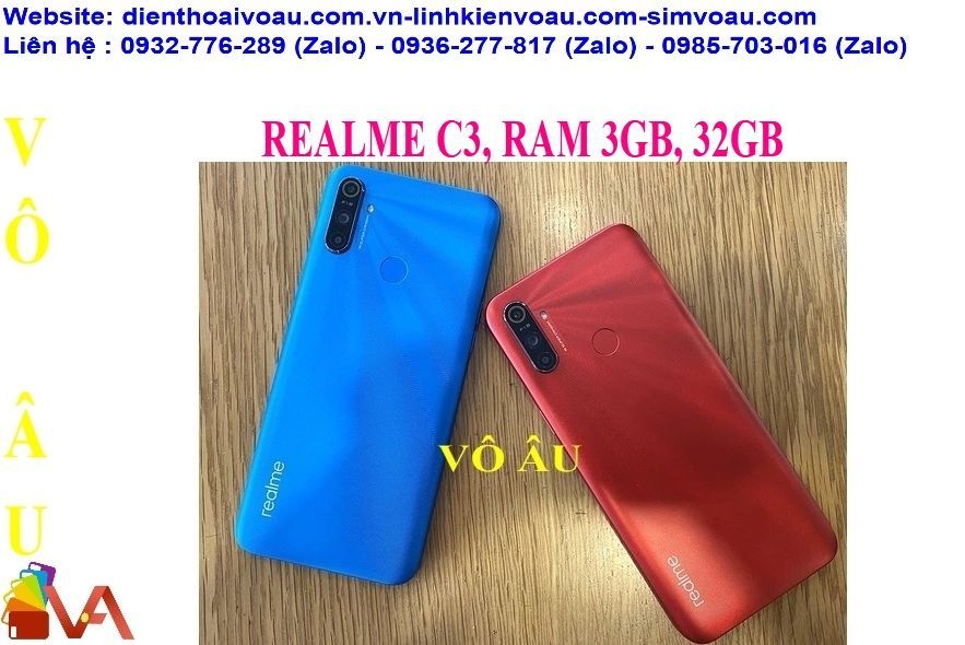 REALME C3, RAM 3GB, 32GB