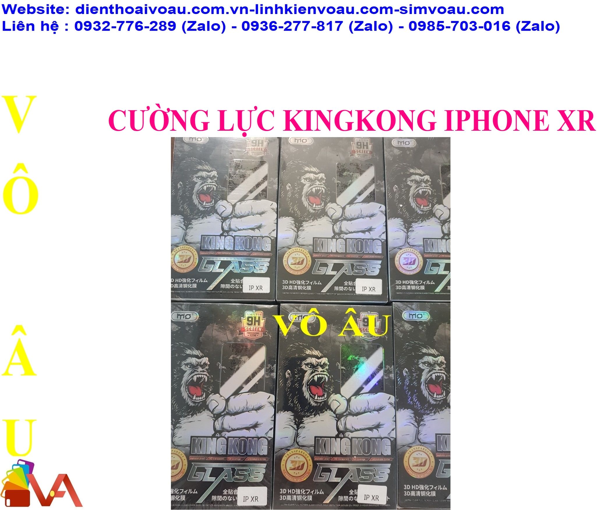 CƯỜNG LỰC KINGKONG IPHONE XR