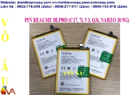 PIN REALME BLP803 ZIN