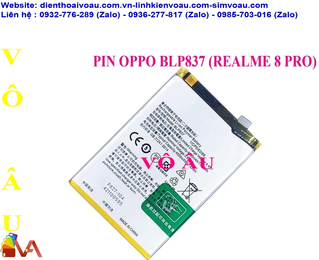 PIN REALME 8 PRO