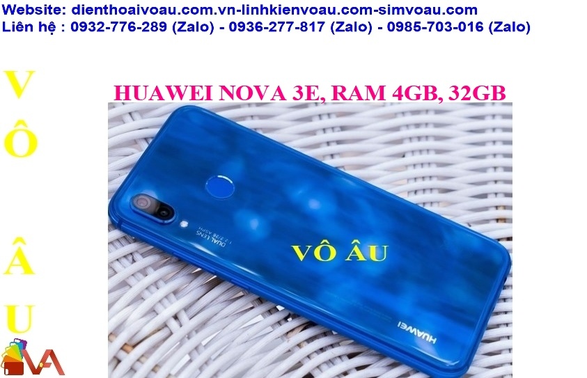 HUAWEI NOVA 3E, RAM 4GB, 32GB