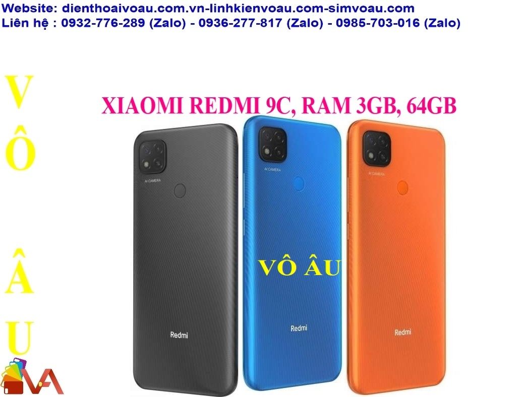 XIAOMI REDMI 9C, RAM 3GB, 64GB