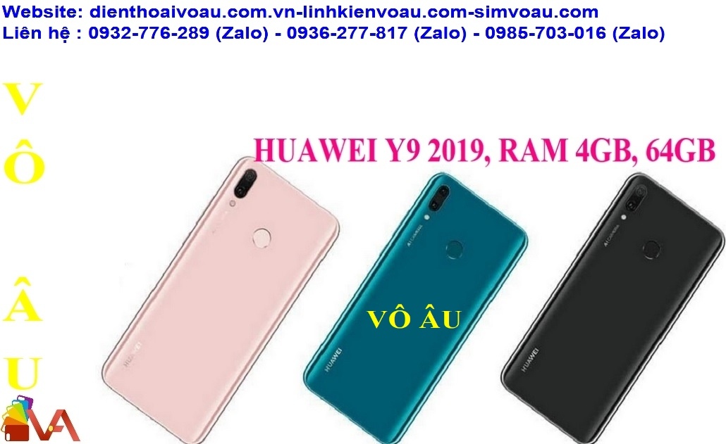 HUAWEI Y9 2019, RAM 4GB, 64GB